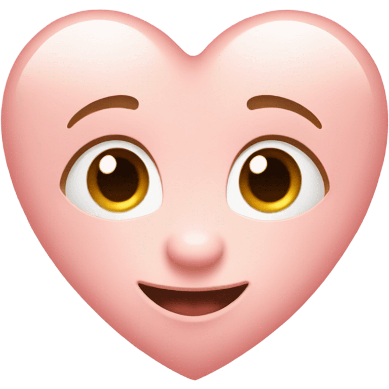 baby pink heart emoji