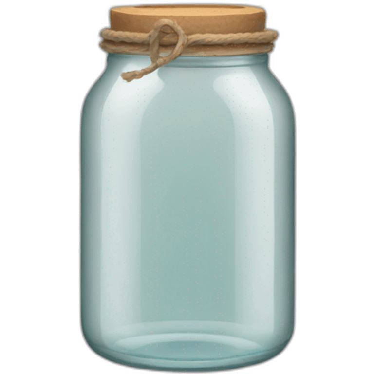 A jar without cap  emoji