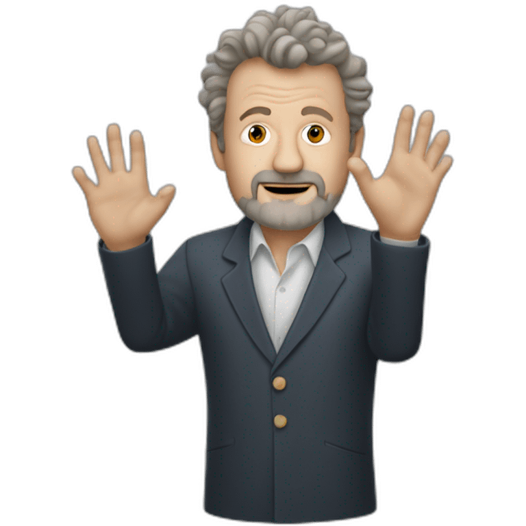 Jeremy Beadle’s withered hand emoji