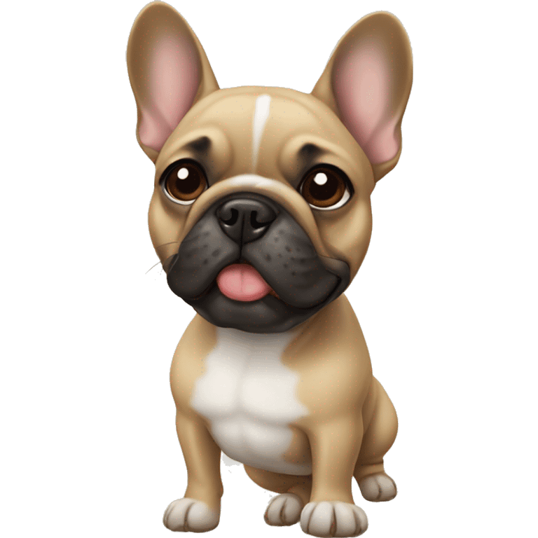 French bulldog emoji