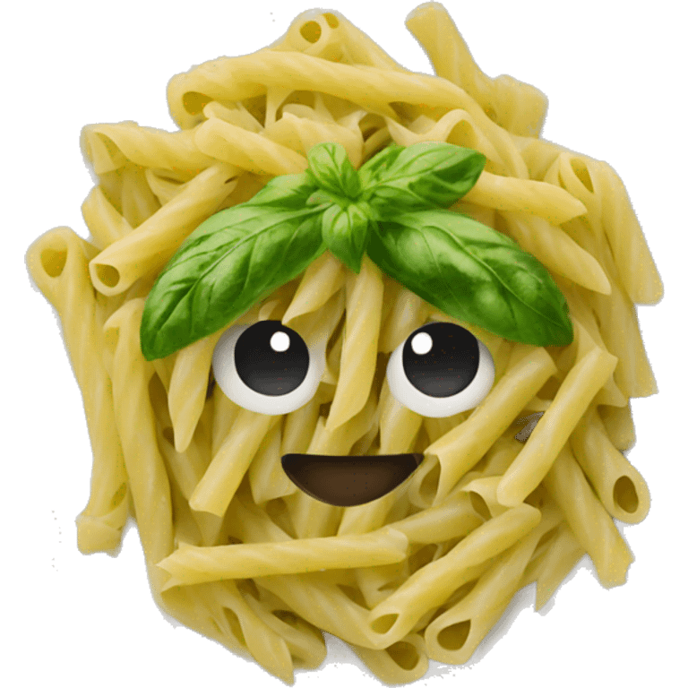 Pasta with Pesto on a Plate emoji