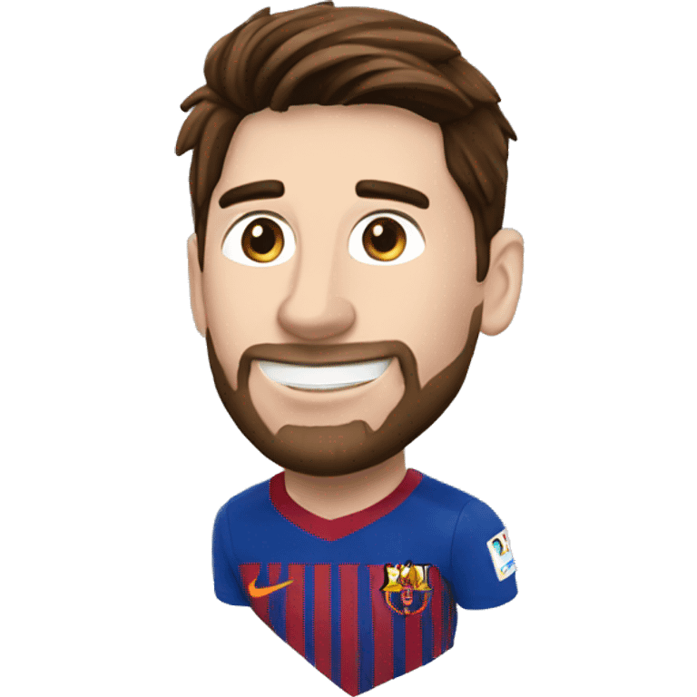 Messi sur un cheval emoji