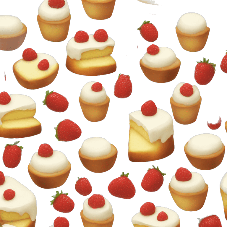 yogurt cake emoji