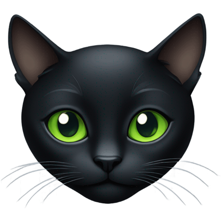 Black cat w emoji