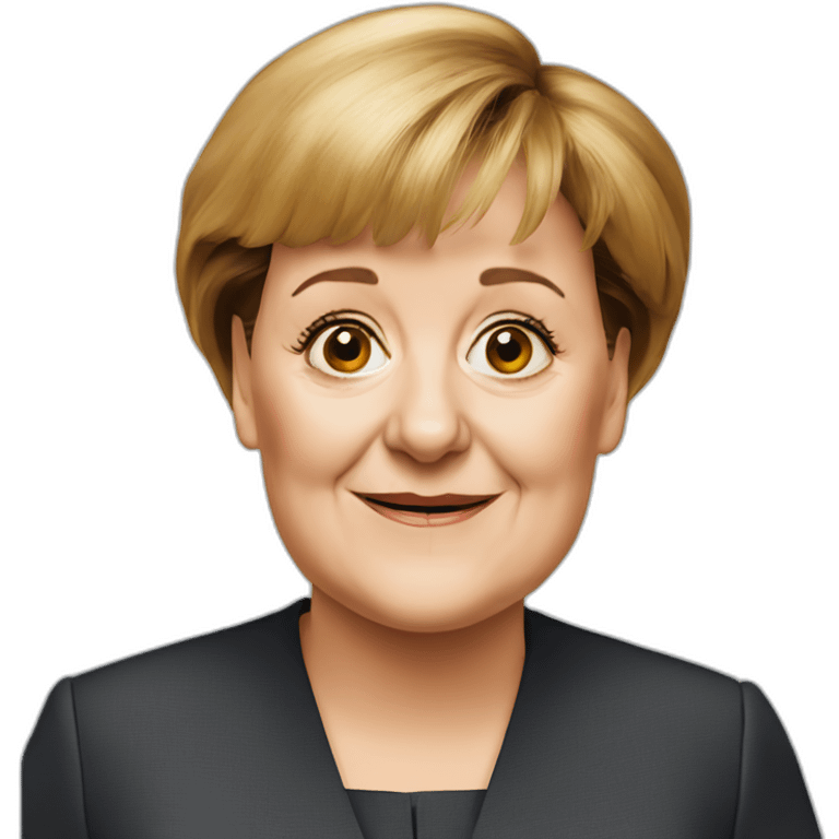 Angela merkel rat face emoji