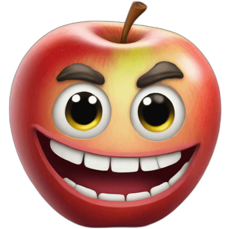 trollface apple artstyle emoji