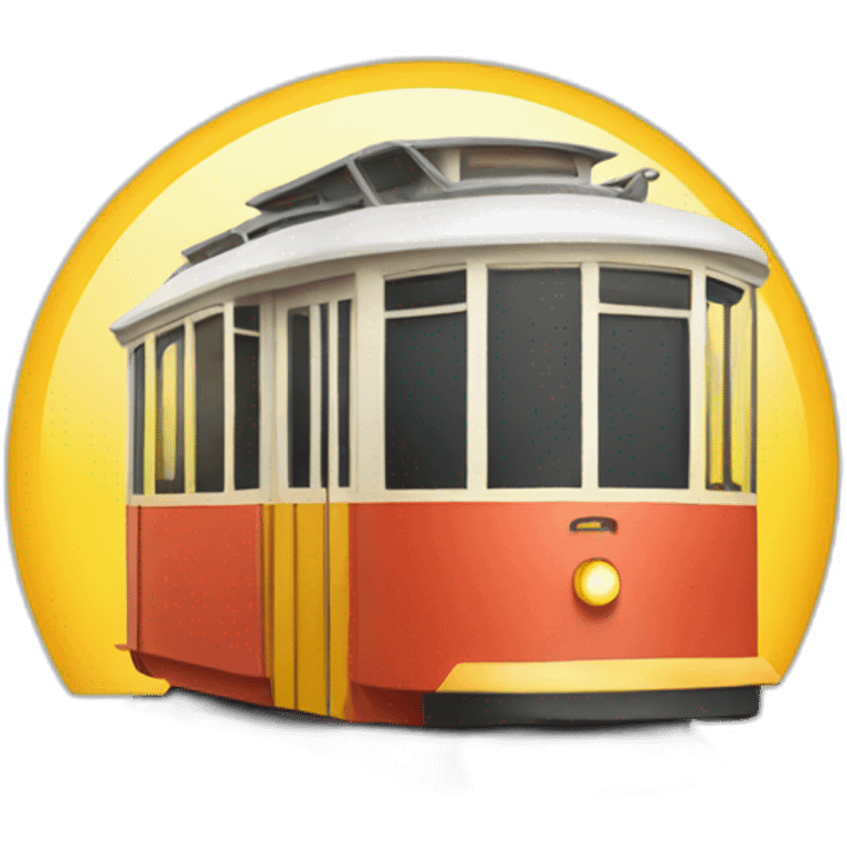 tramway sun summer emoji