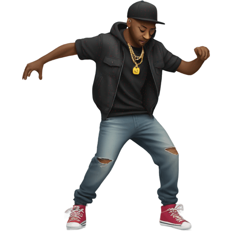 Hip hop dancer emoji