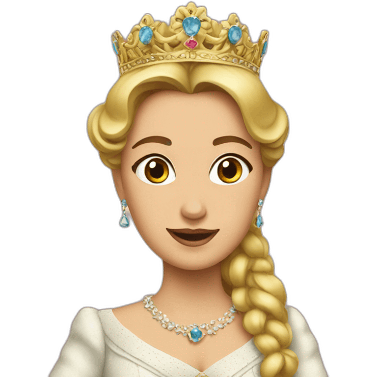 reina Isabel emoji