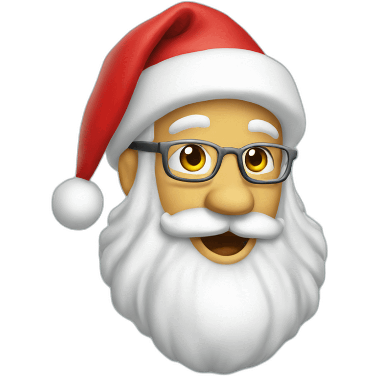 Santa Claus visit emoji