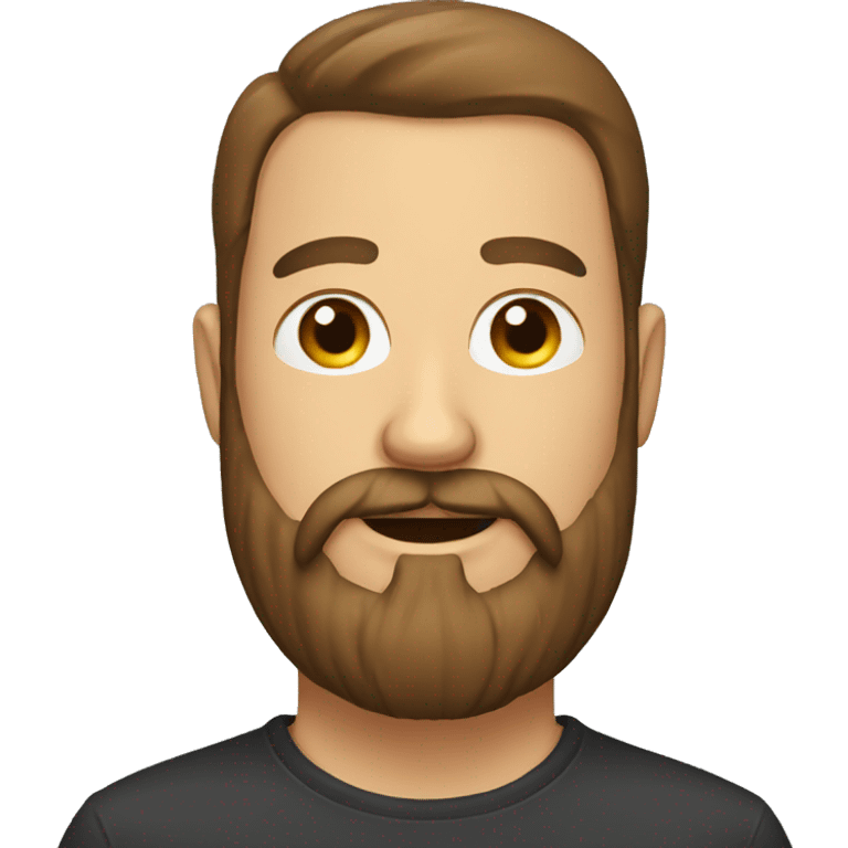 Beard man emoji