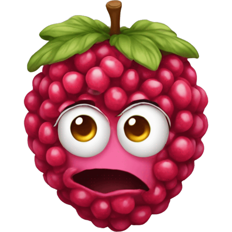 Rasberry emoji