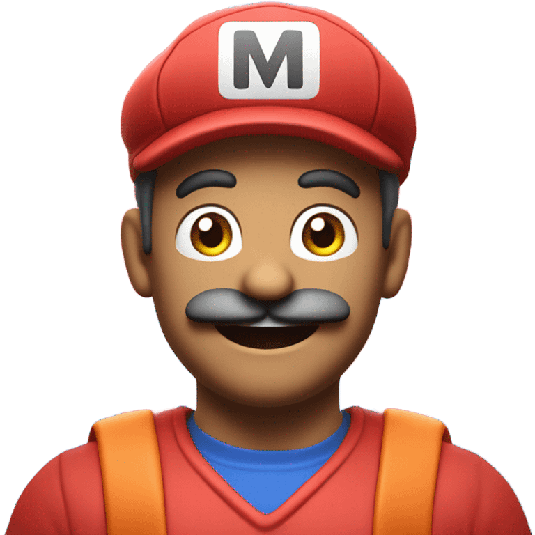 Red Mario emoji