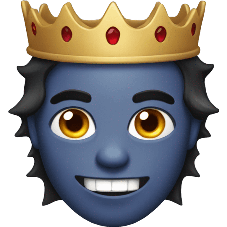 Vampire with crown emoji