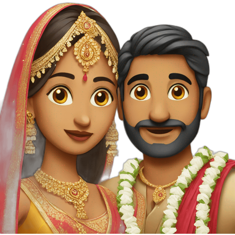 Indian wedding emoji