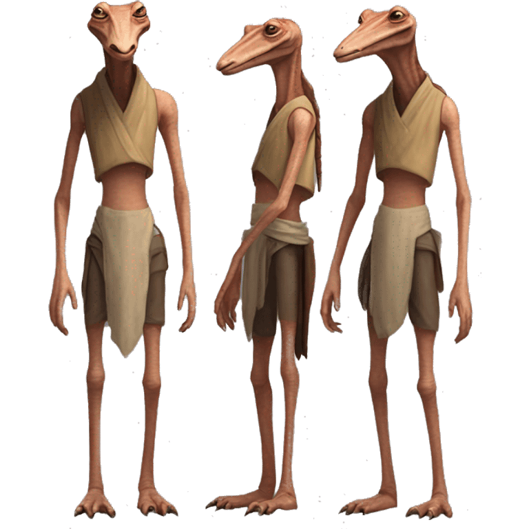 Jar jar binks standing  emoji