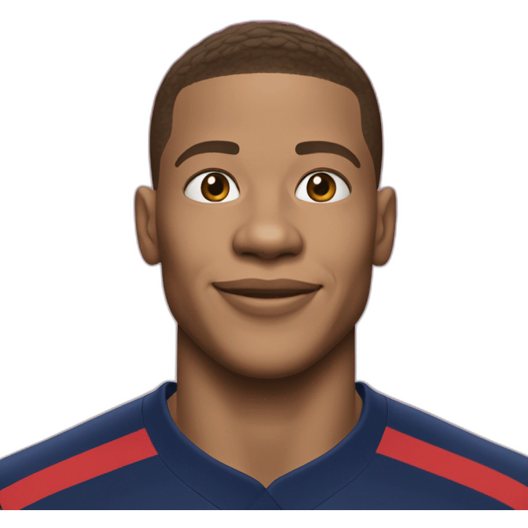 Mbappé célébration emoji