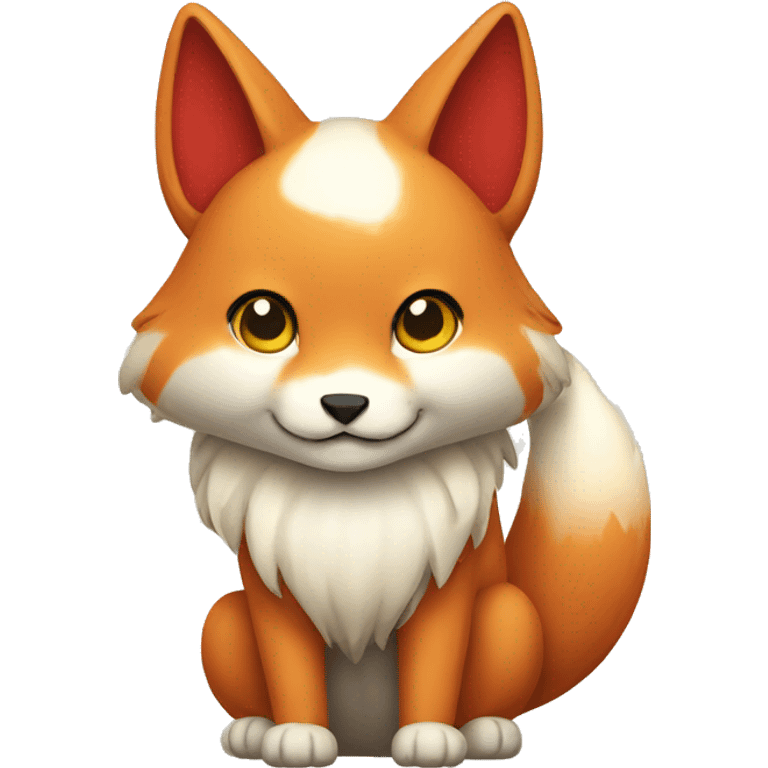 Japanese kitsune emoji