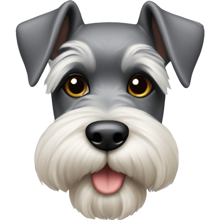 miniature schnauzer emoji