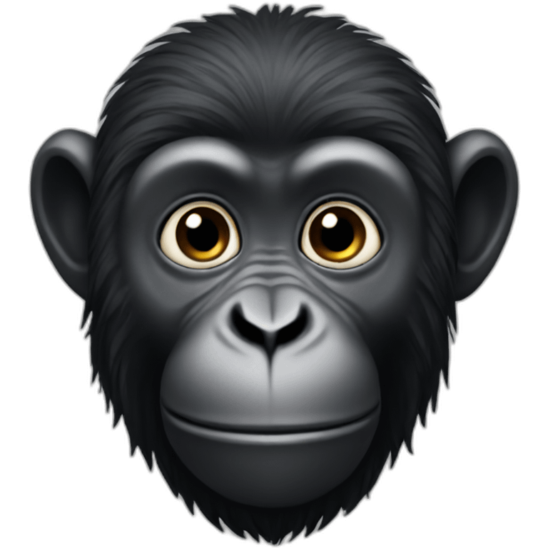 black monkey emoji