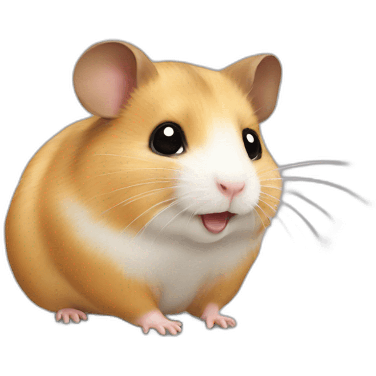 Un hamster emoji