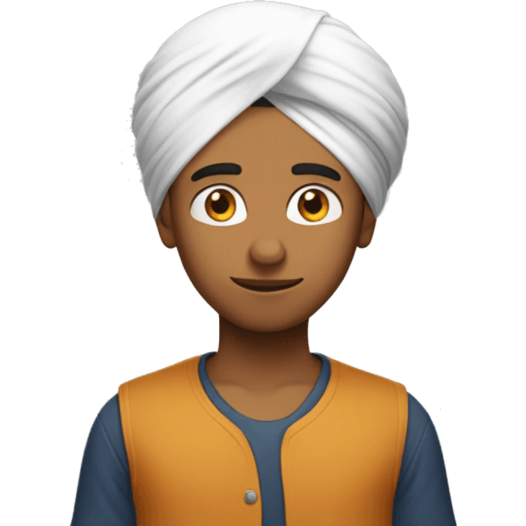 hands on head sikh boy emoji