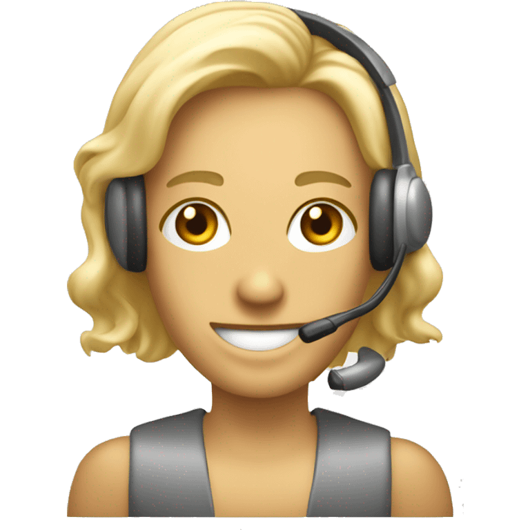 atendente telemarketing, com raiva emoji