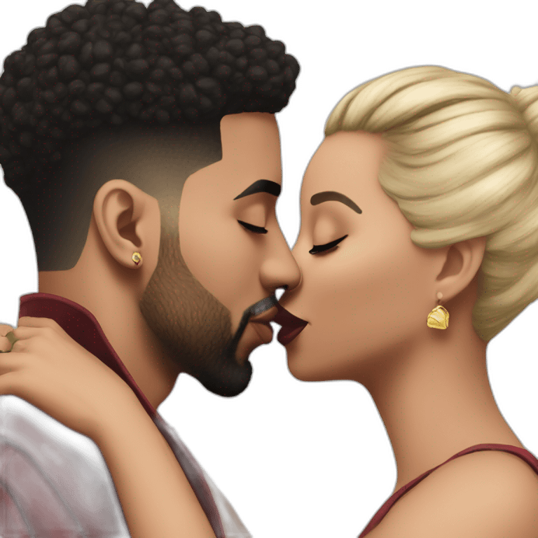 drake kissing 21 savage emoji