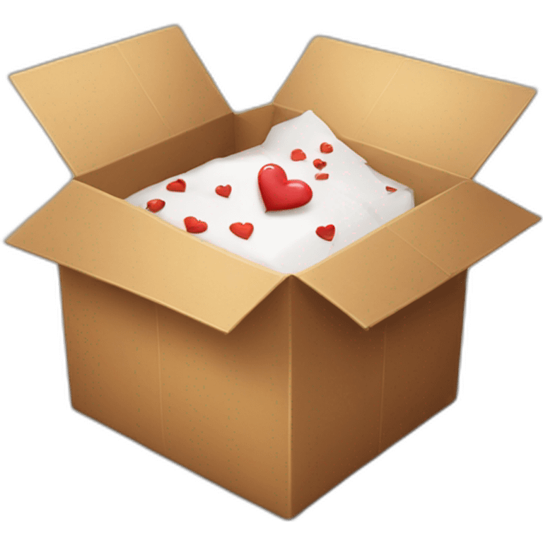 romantic mystery box emoji