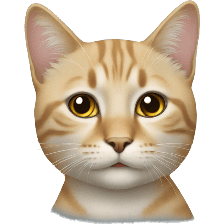 Un chat emoji