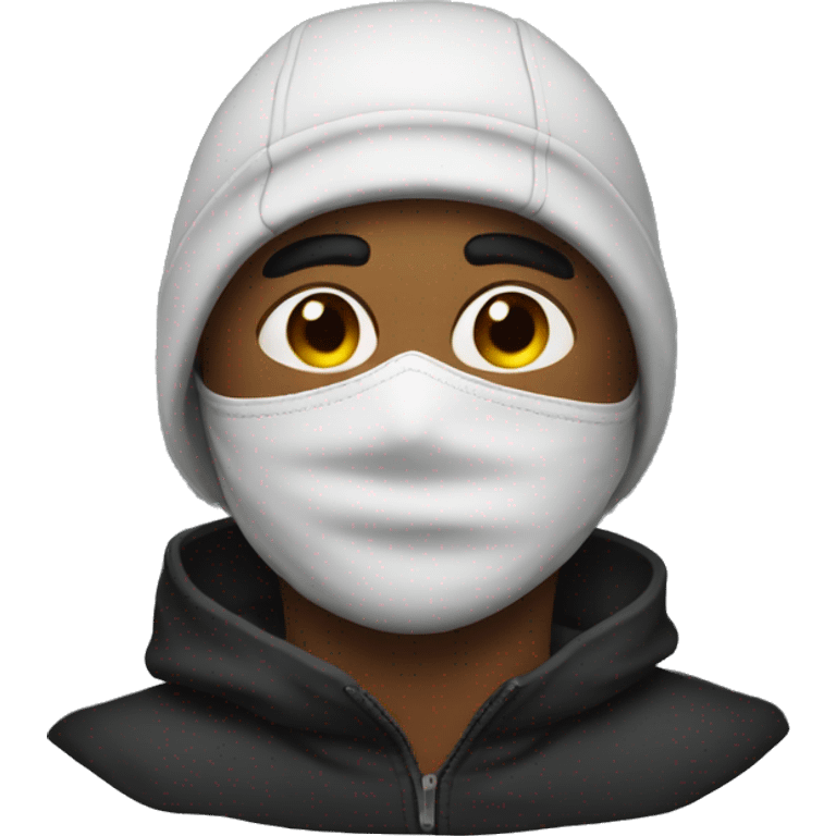 A man with a ski mask  emoji