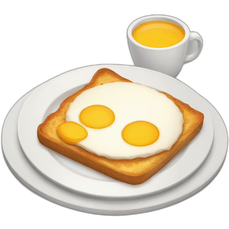 Un desayuno emoji