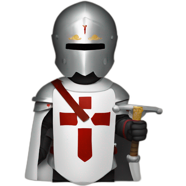 Knights Templar with sword emoji