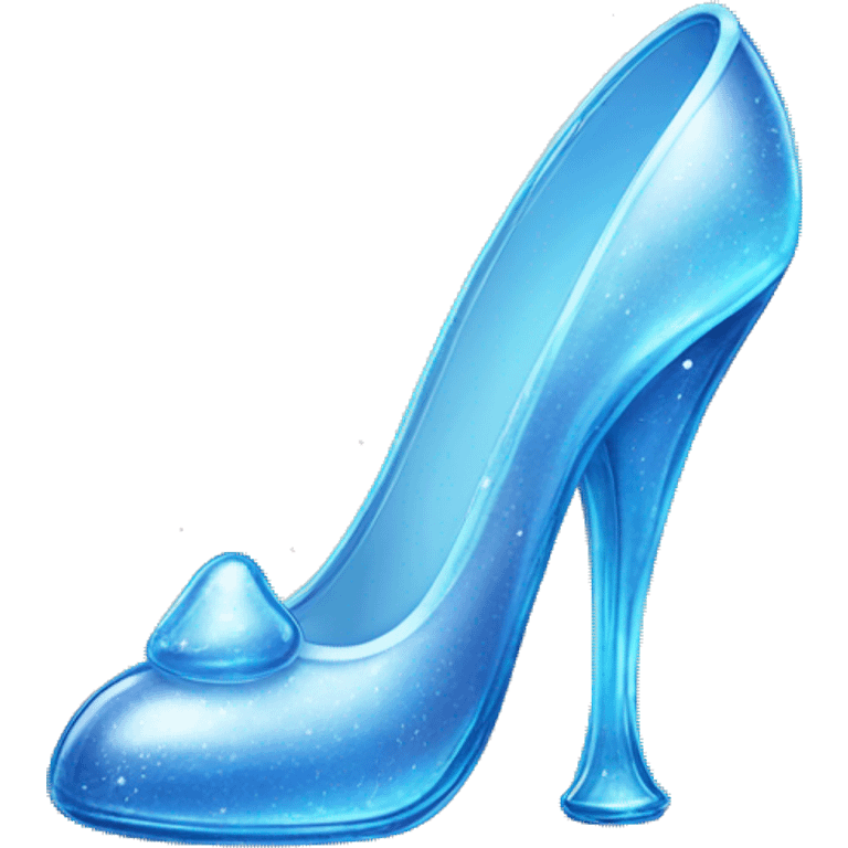 Glass shoe from cinderella emoji