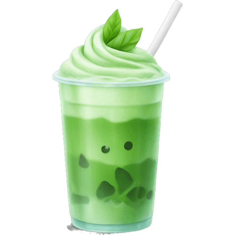 iced matcha emoji