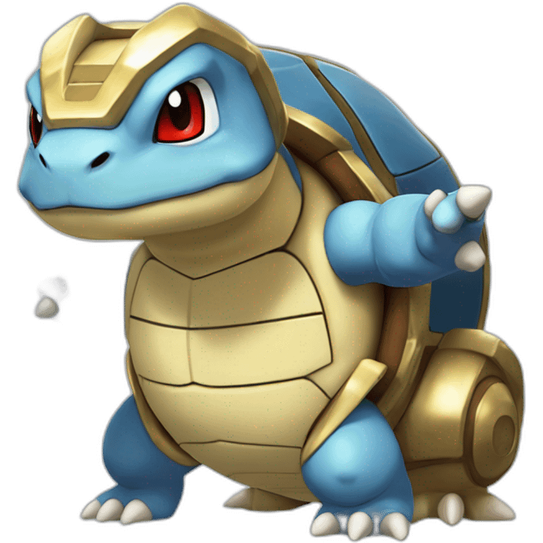 pokemon blastoise ultra powerful lvl 99 -red emoji