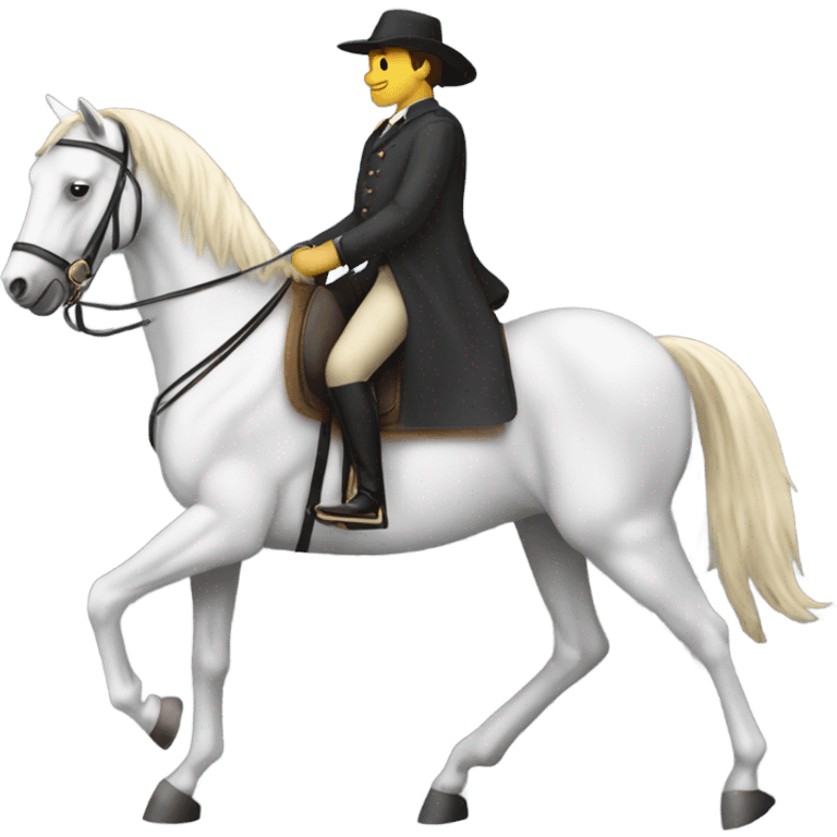 riding a horse emoji