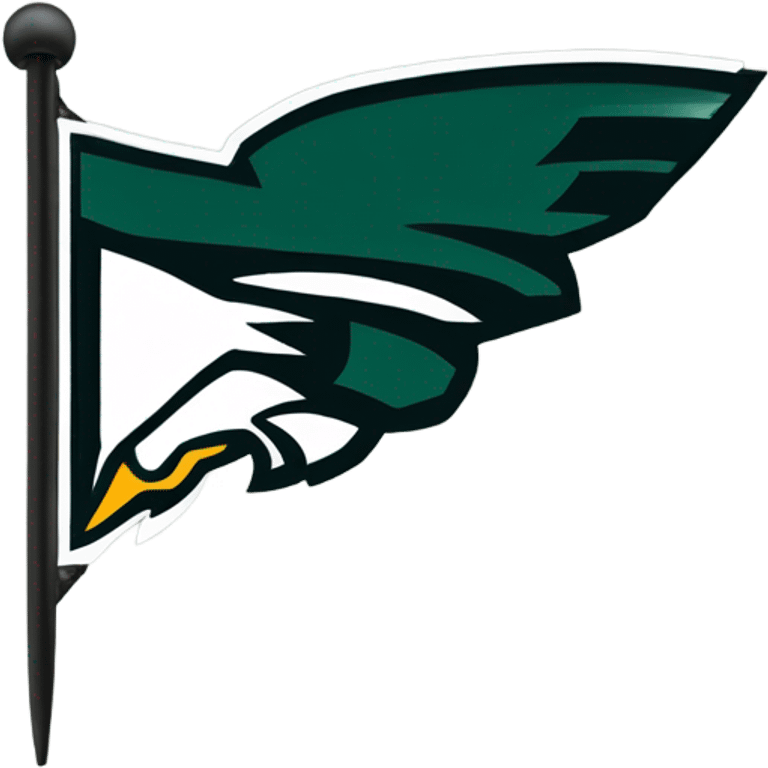 Philadelphia Eagles Pennant Flag emoji