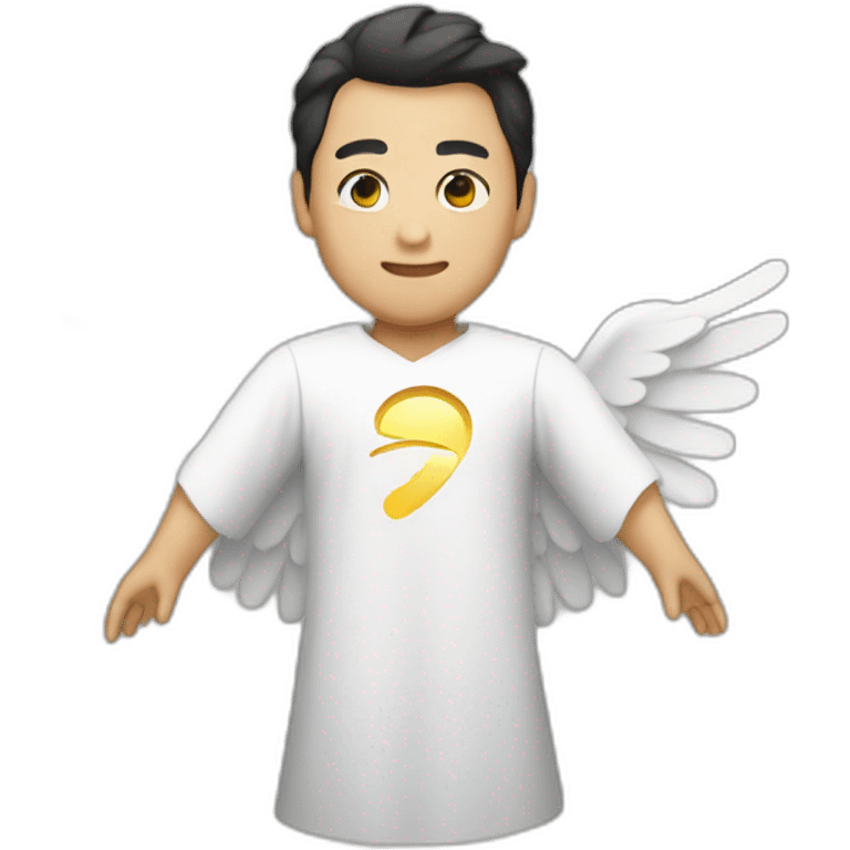 Tanaka became an angel emoji