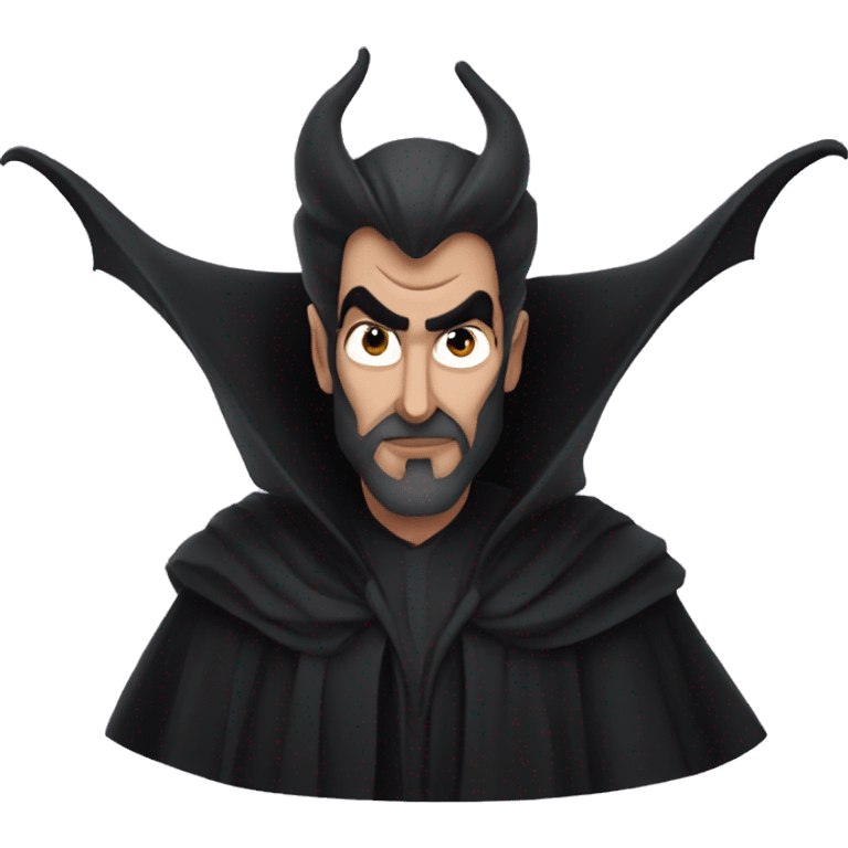 Maleficient with lebanese features emoji