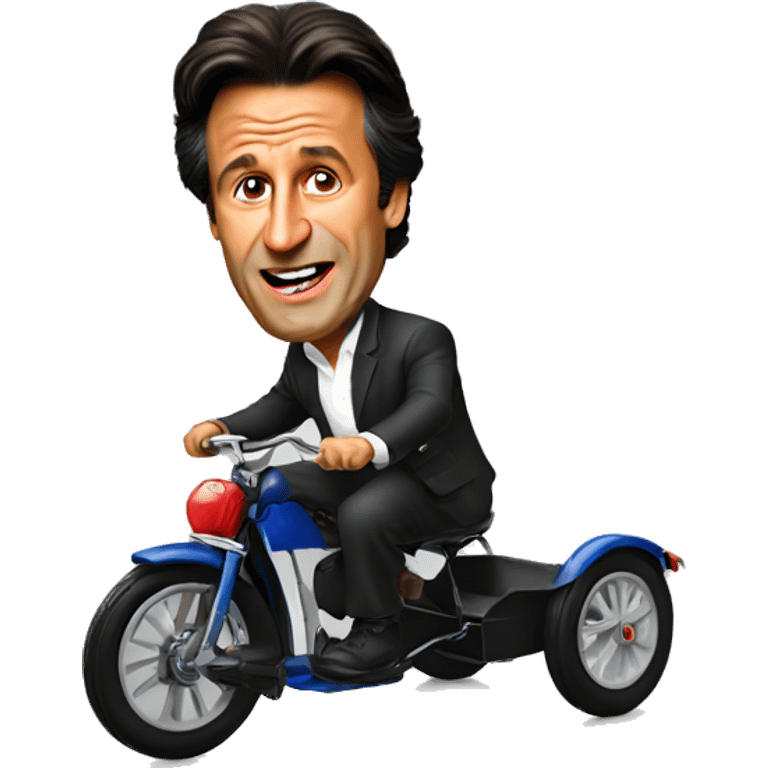 imran khan on a tricycle emoji