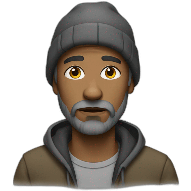 homeless-guy emoji