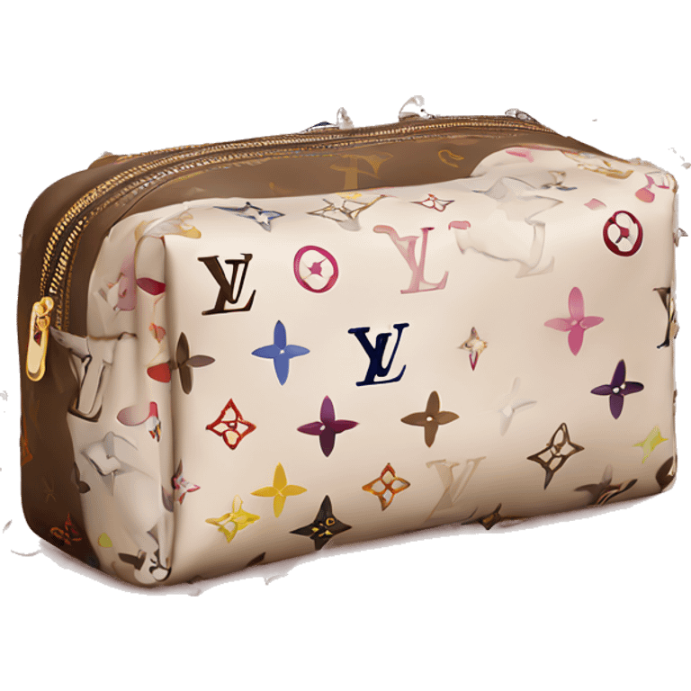 Louis Vuitton cosmetic bag  emoji