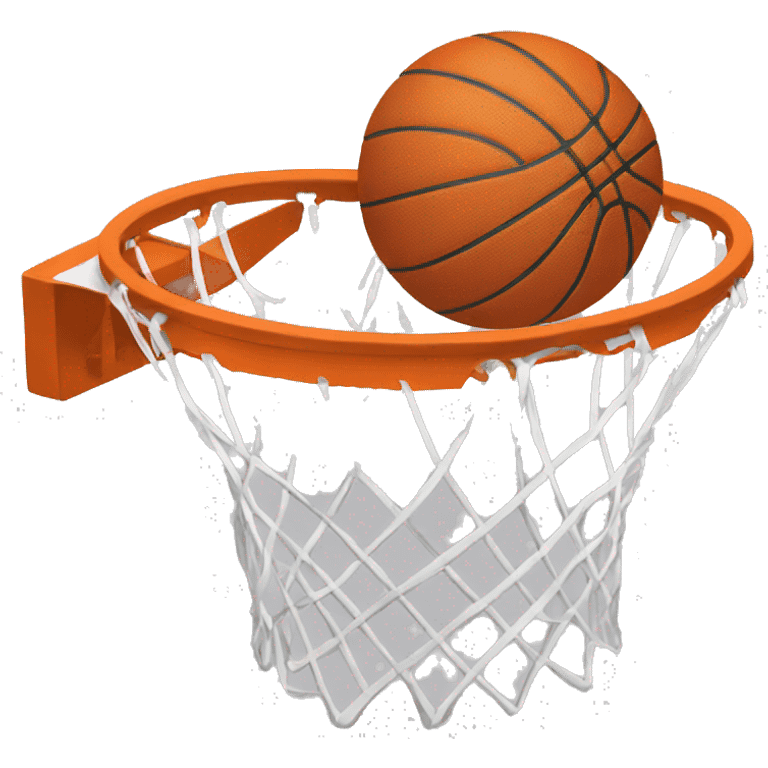 basketball basket emoji