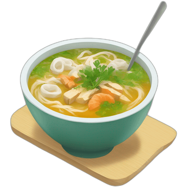 vietnamese soup emoji