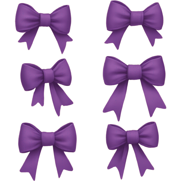 Bows emoji