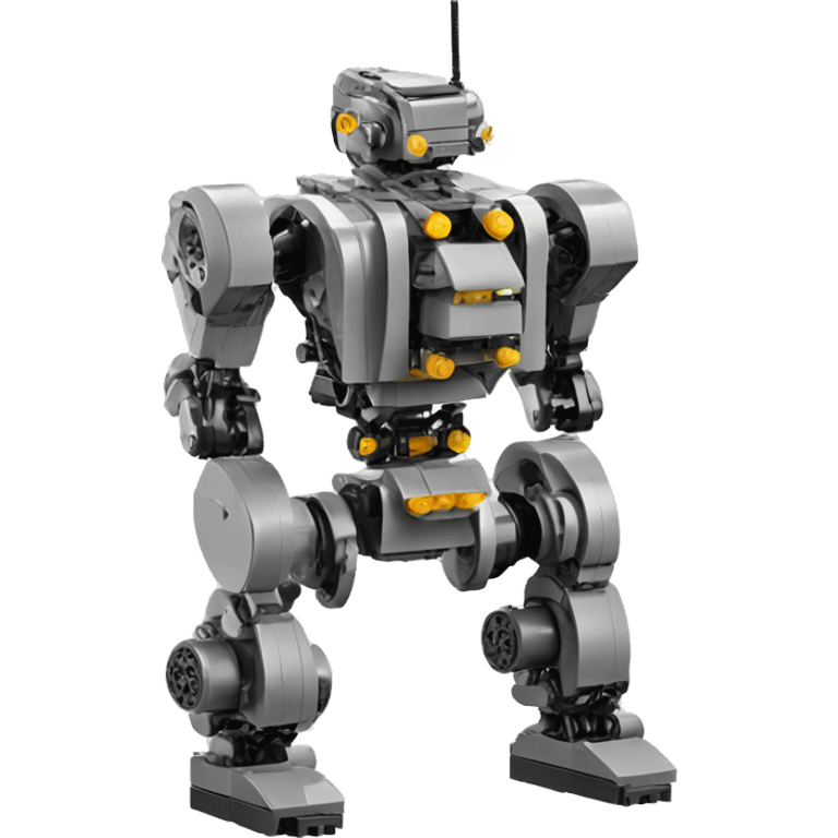 Lego mech emoji