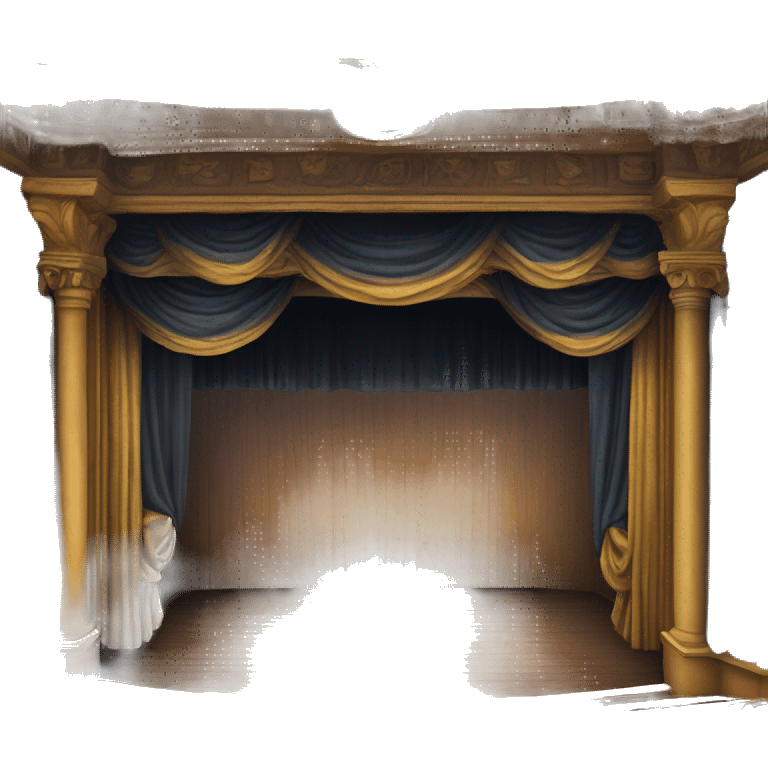 teatro tapia proscenium stage inside San Juan  emoji