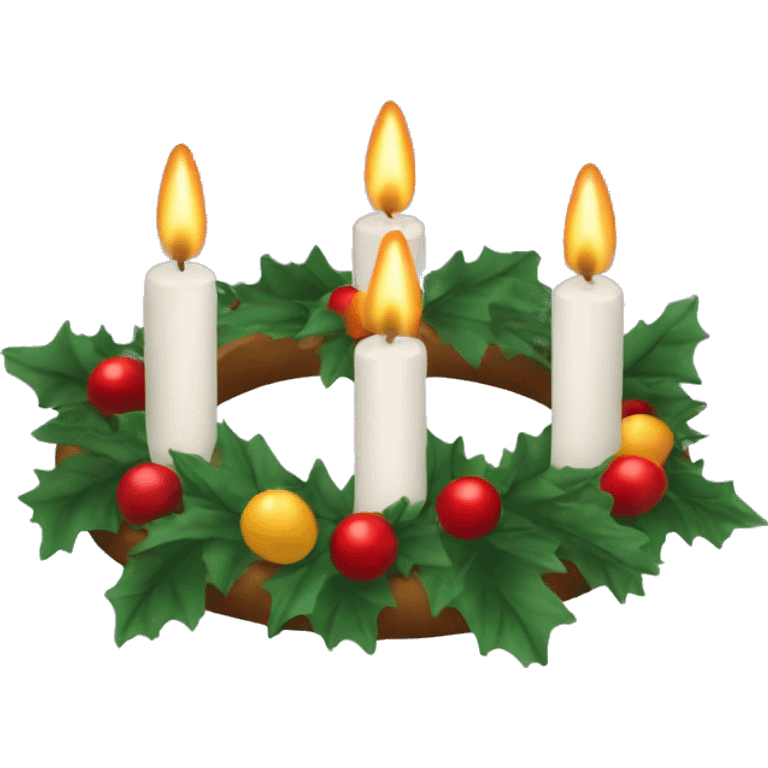 Advent Wreath emoji