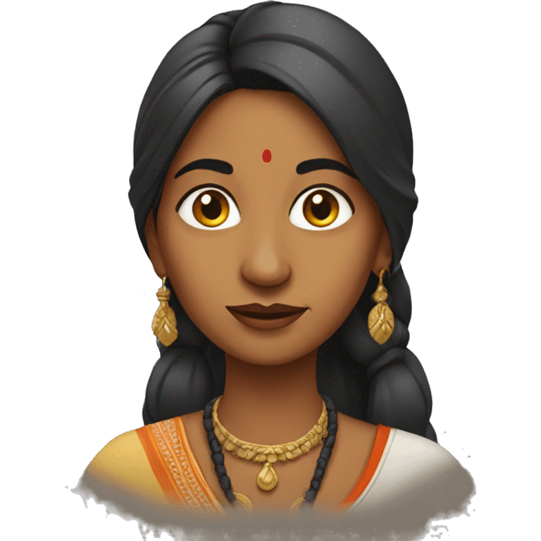 Indian woman emoji